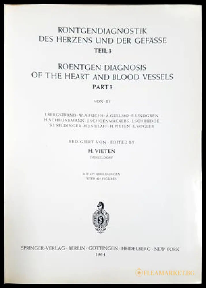 Röntgendiagnostik des Herzens und der Gefässe Teil 3 - корица