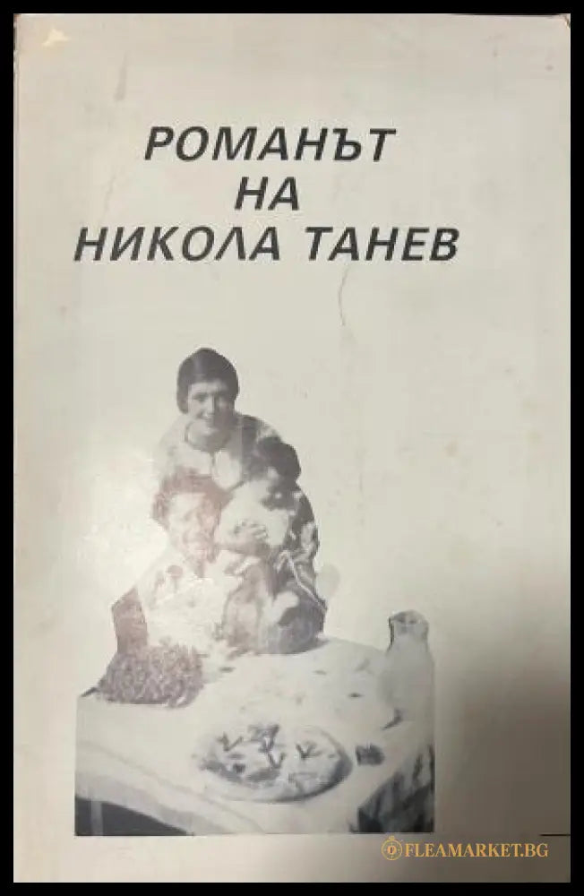 Корица на Романът на Никола Танев