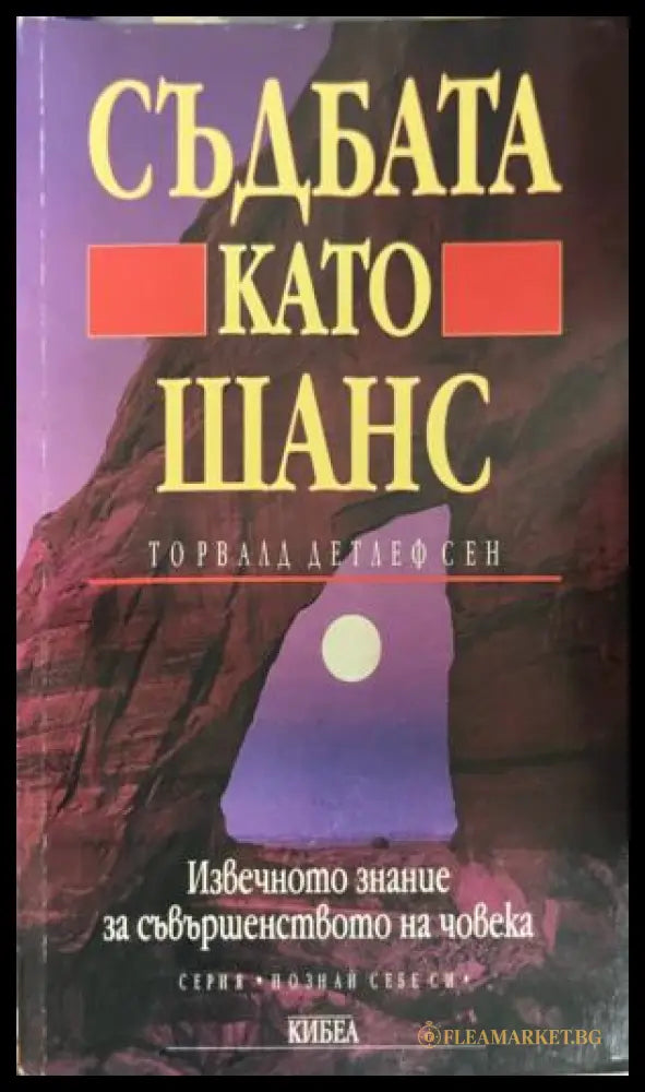 Корица на книгата Съдбата като шанс от Торвалд Детлефсен