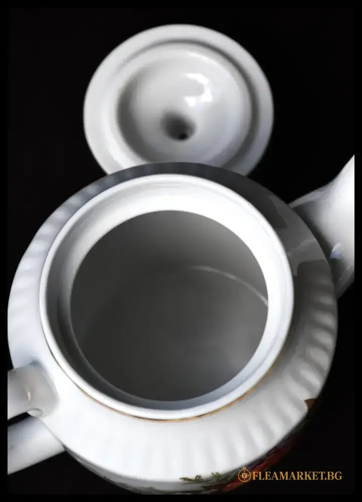 Съветски винтидж сервиз за чай - ’Dmitrovsky porcelain - Verbilki’ - antique