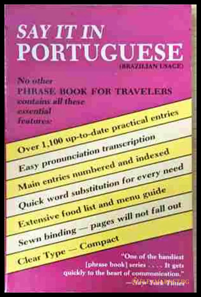 Say it in Portuguese – Dover Publications