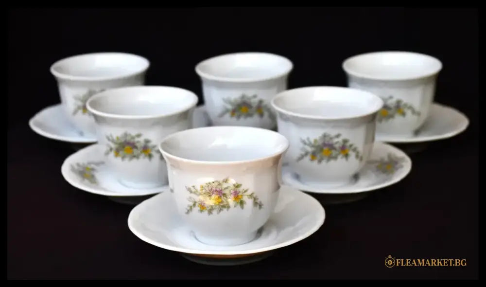 Сервиз за кафе ’Мащерка’ на ’Изида’ - antique