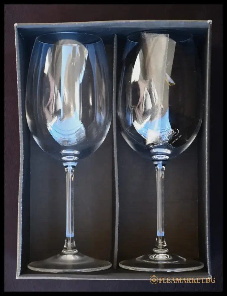Сет от 2 чаши за вино - ’Cristal d’Arques’ - antique