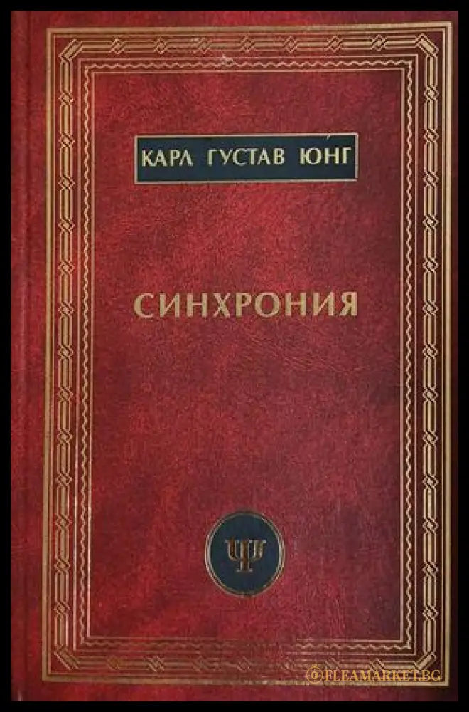 Синхрония – Карл Густав Юнг, корица на книгата