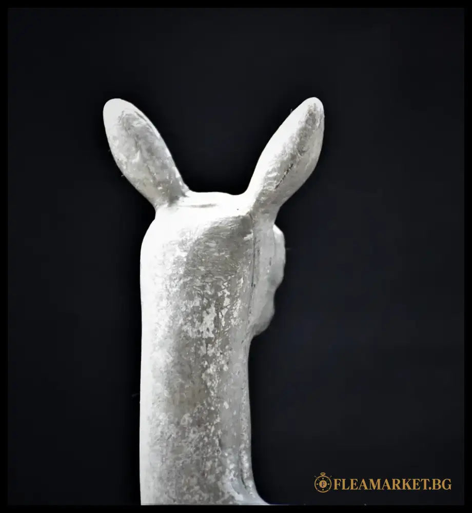 Скулптура на сърна. Фолк арт. - antique