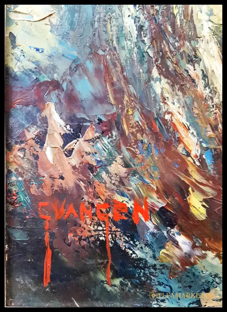 Слънчев горски пейзаж- масло от Cvancen (1194) - Картина