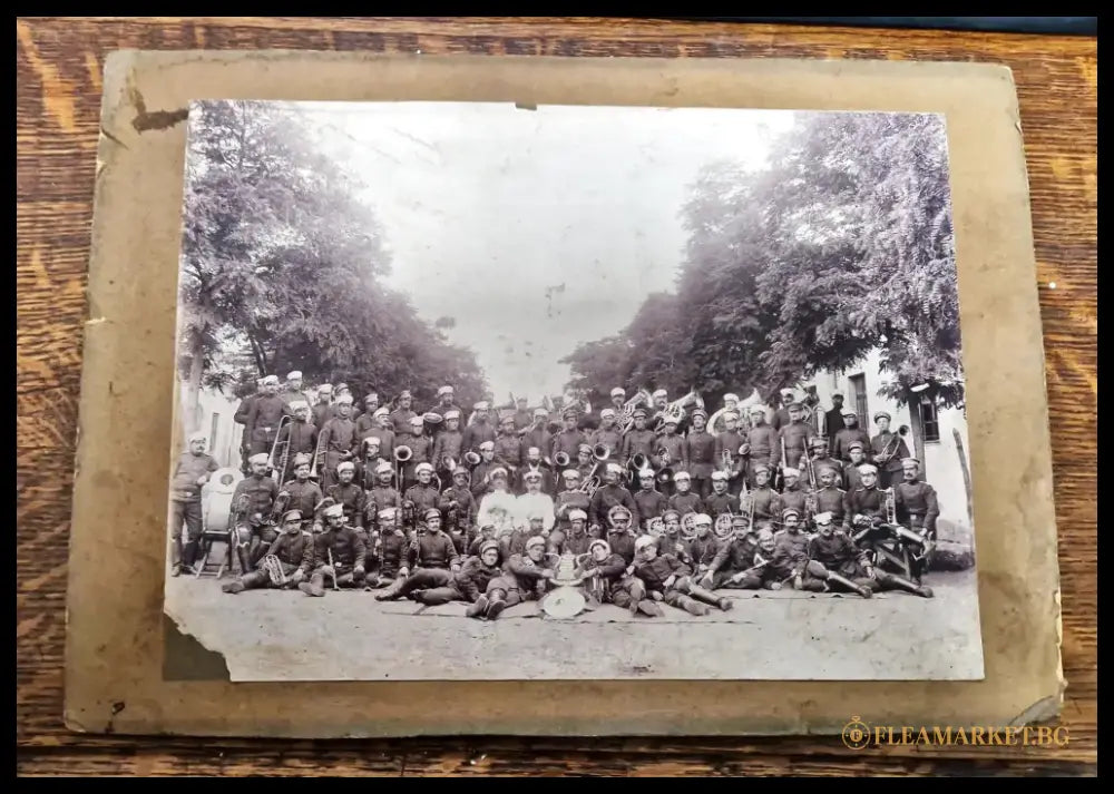 Снимка - Гвардейския полк (оркестър) 1914 - antique