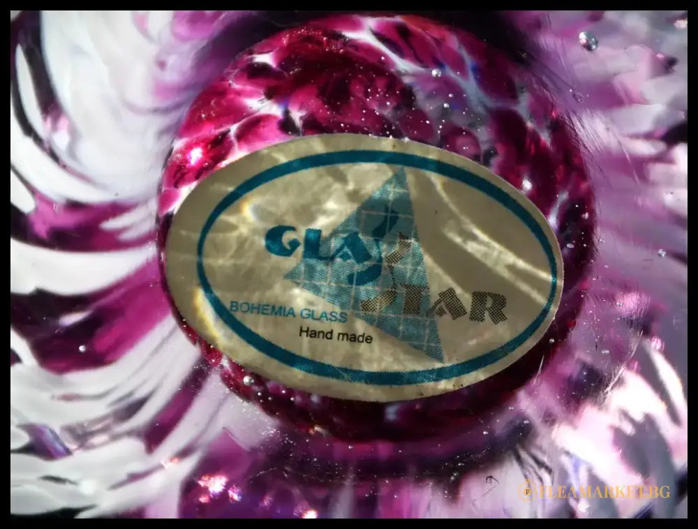 Solifleur ваза на Glasstar Bohemia - antique