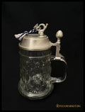 Стъклена халба с капак,вместимост 0,5L (517)