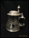 Стъклена халба с капак,вместимост 0,5L (516)