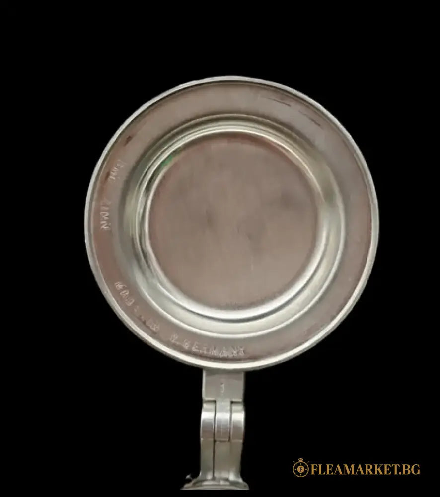 Стъклена халба с капак,вместимост 0,5L - antique