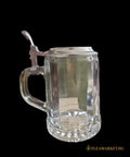 Стъклена халба с капак,вместимост 250mL (488)
