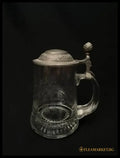 Стъклена халба с капак,вместимост 250mL (513)