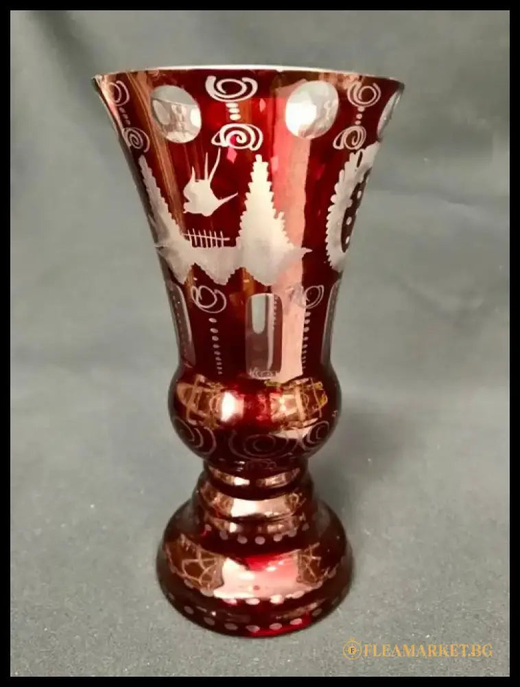 Стъклена ваза (210)