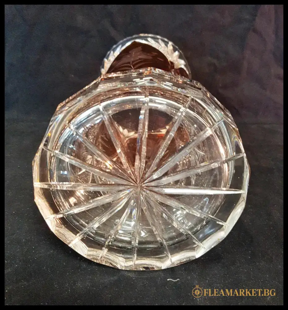 Стъклена ваза Cristal d’Arques - antique