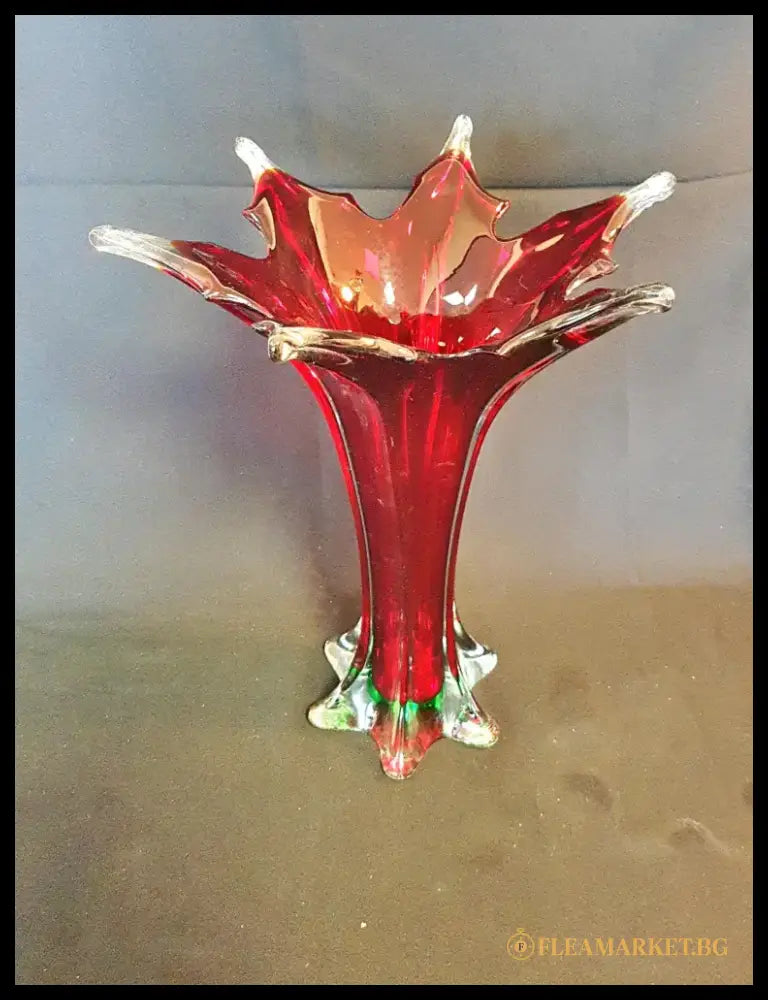 Стъклена ваза Murano (51)