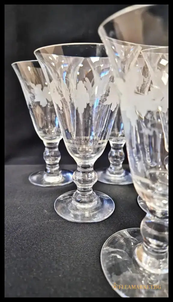 Стъклени чаши за вино на брой (36784)