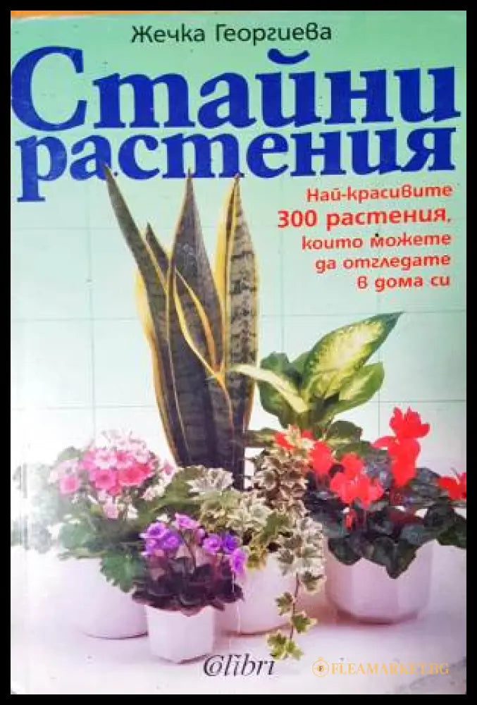 Стайни растения (33250526133800) - Жечка Георгиева - Книга