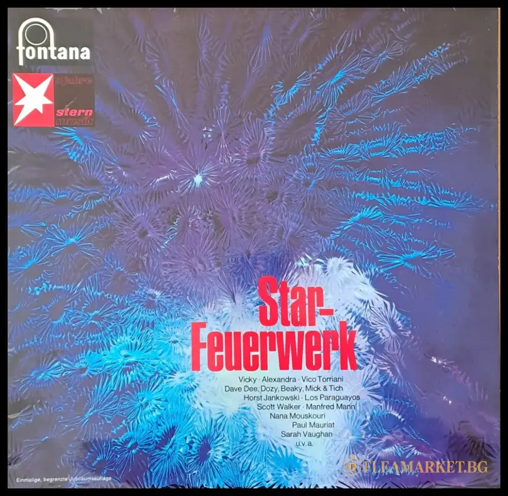 Star - Feuerwerk - antique