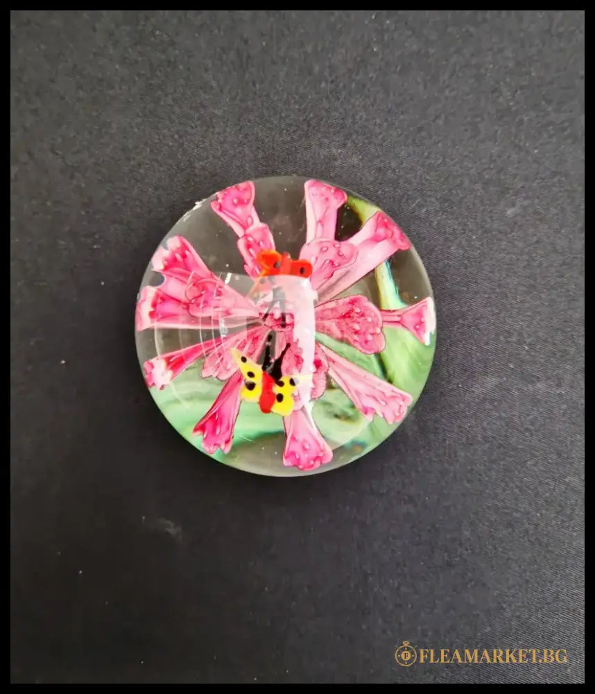 Статуетка цвете - стъкло (18)