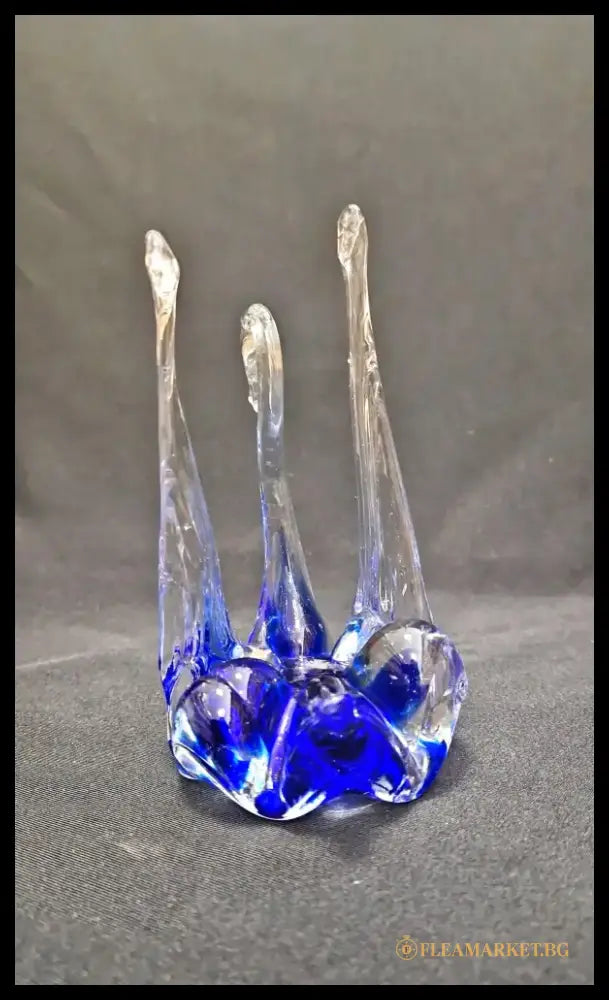 Статуетка лебед - стъкло (21)