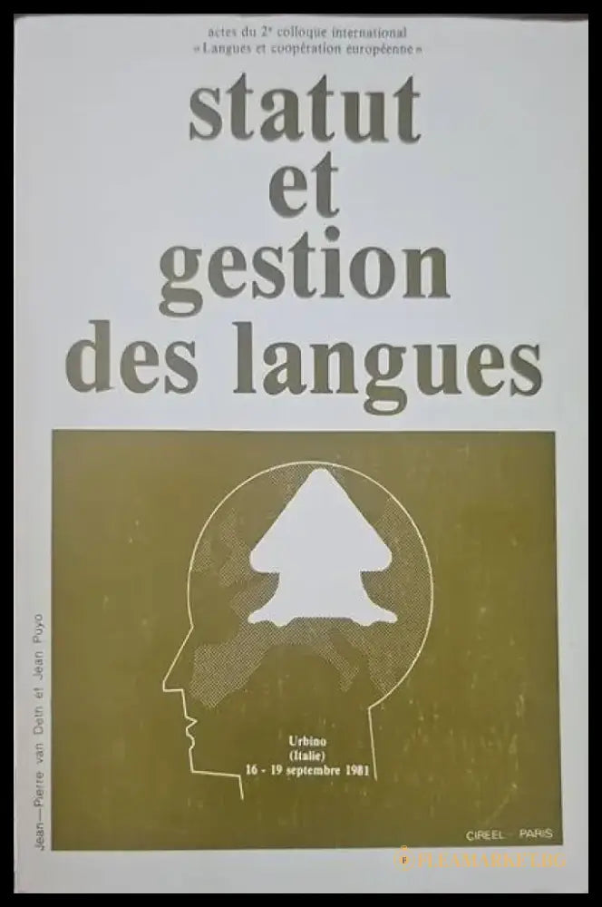Statut et gestion des langues - Книги