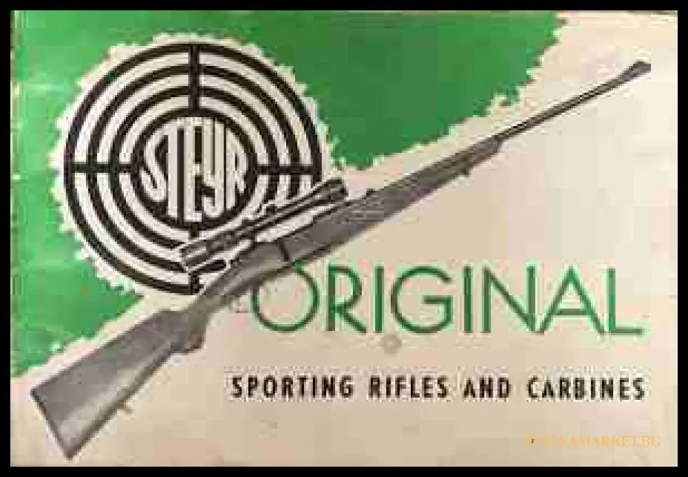 Steyr Original: Sporting Rifles and Carbines (330909261357) - Колектив - Книга