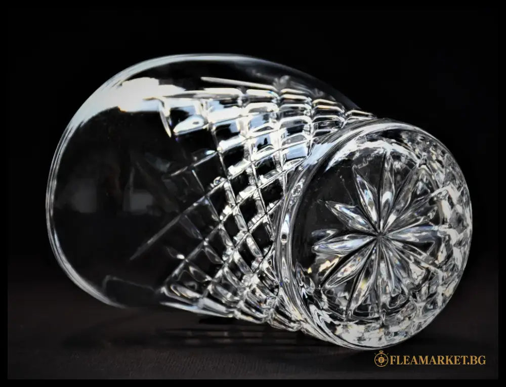 Стилна кристална ваза от ’Бохемия’ - antique