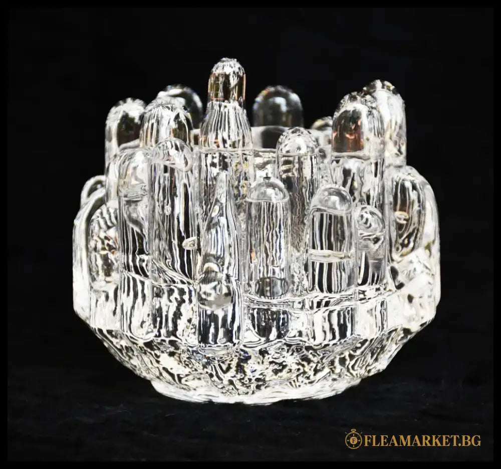 Свещник ’Polar Ice’ от 1960-те. Дизайн Göran Wärff. - antique