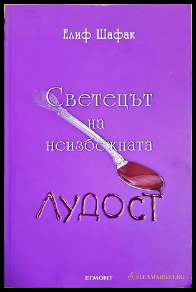 Светецът на неизбежната лудост - Елиф Шафак - предна корица