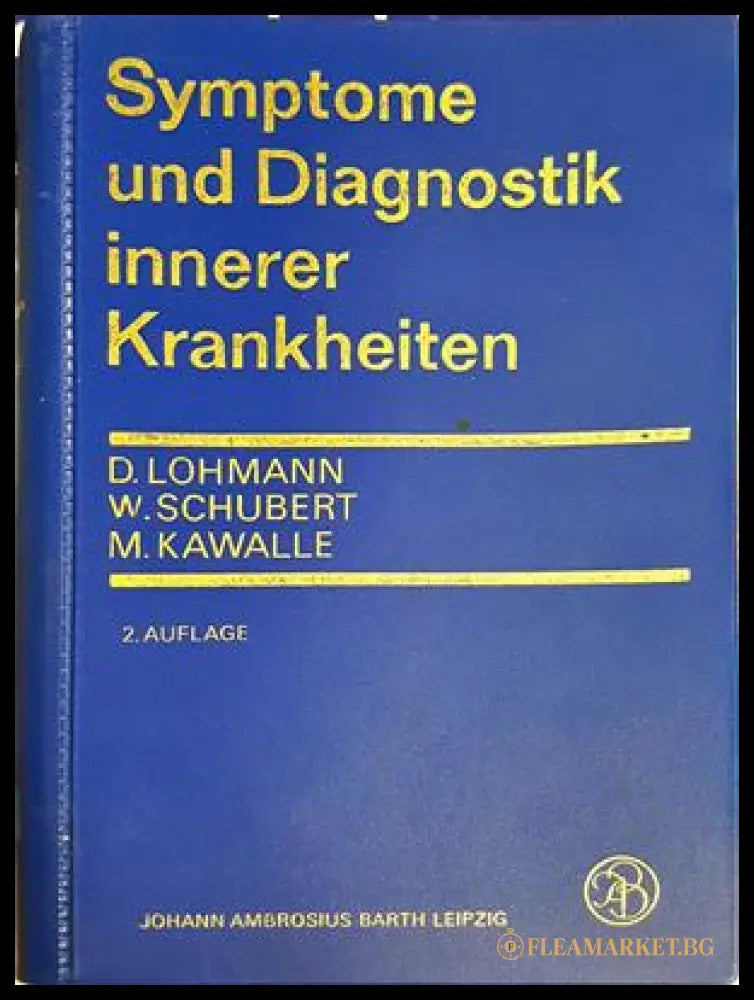 Symptome und Diagnostik innerer Krankheiten – Lohmann, Schubert, Kawalle