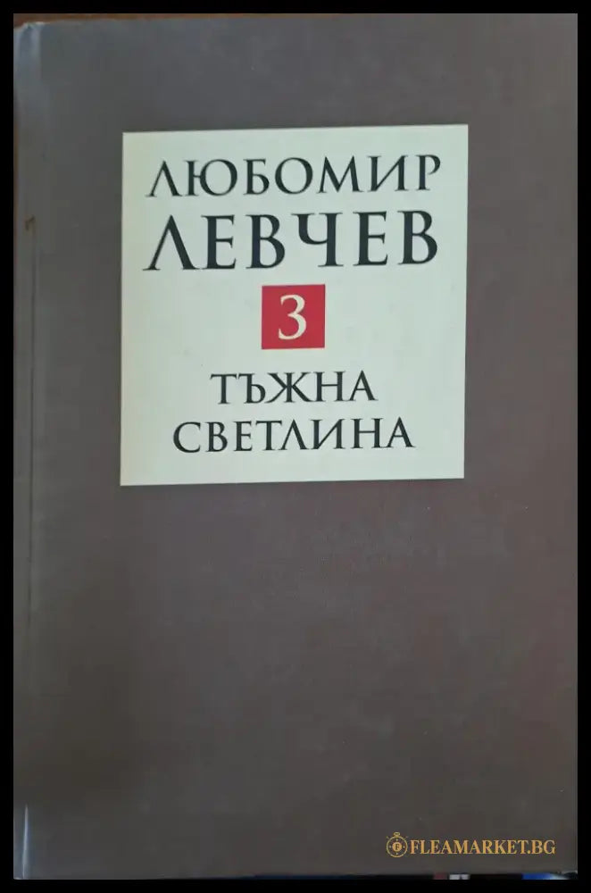 Тъжна светлина - Книги
