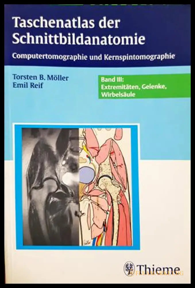 Taschenatlas der Schnittbildanatomie Band III - корица