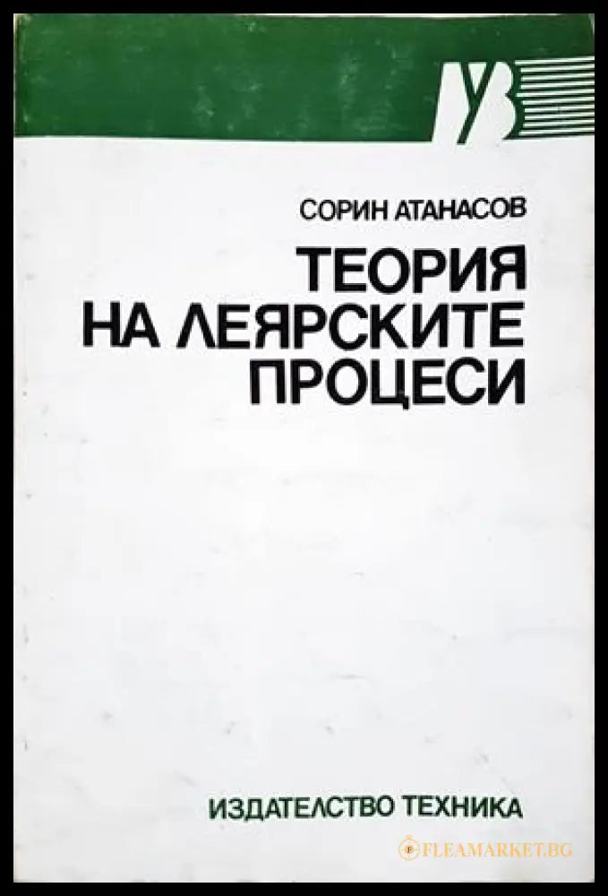 Теория на леярските процеси - Сорин Атанасов
