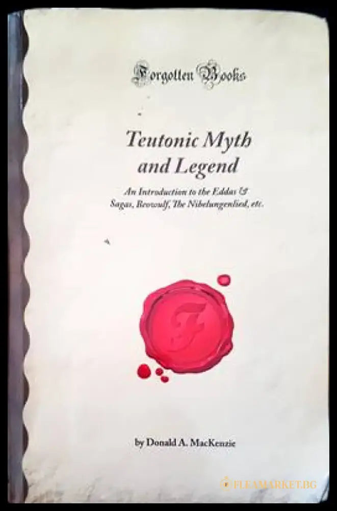 Teutonic myth and legend - Книги