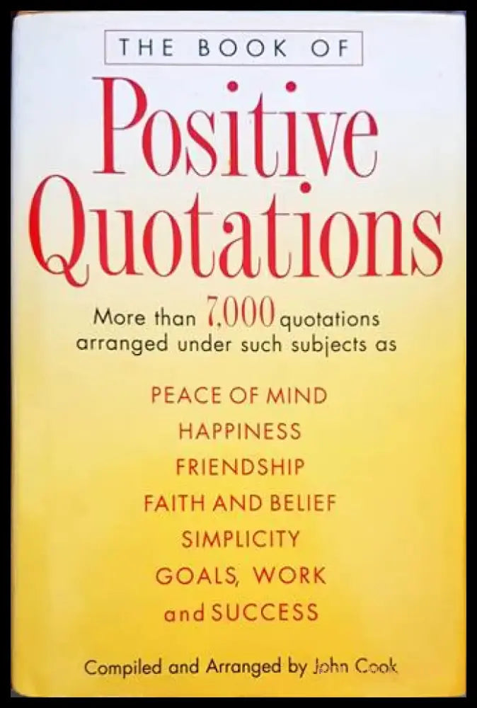 The Book of Positive Quotations - Книги