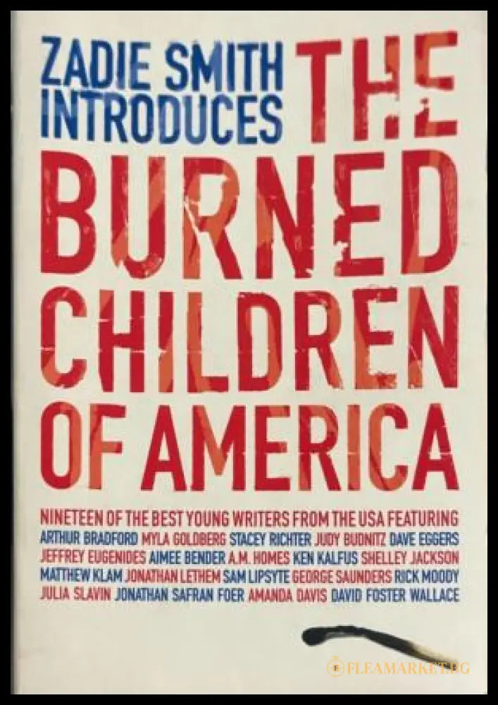 Корица на книгата The Burned Children of America