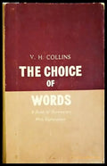The choise of words - Книги