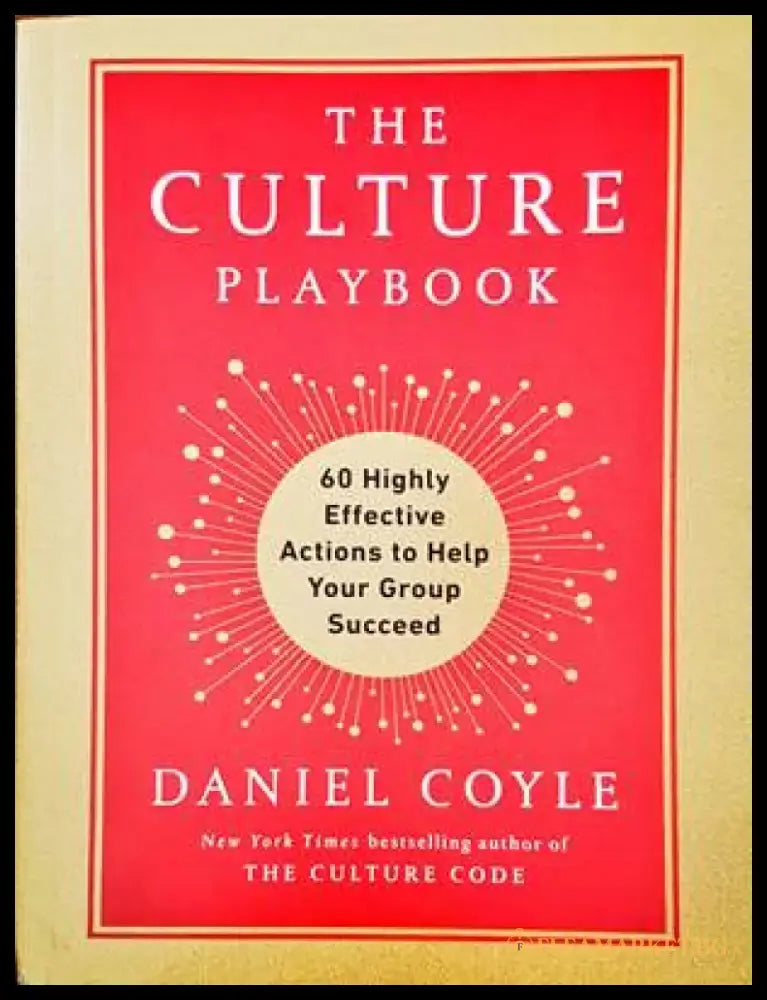 The culture playbook - Книги