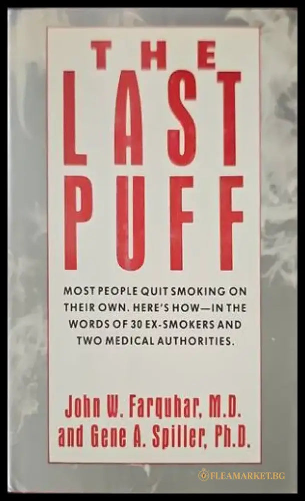 The last puff - Книги