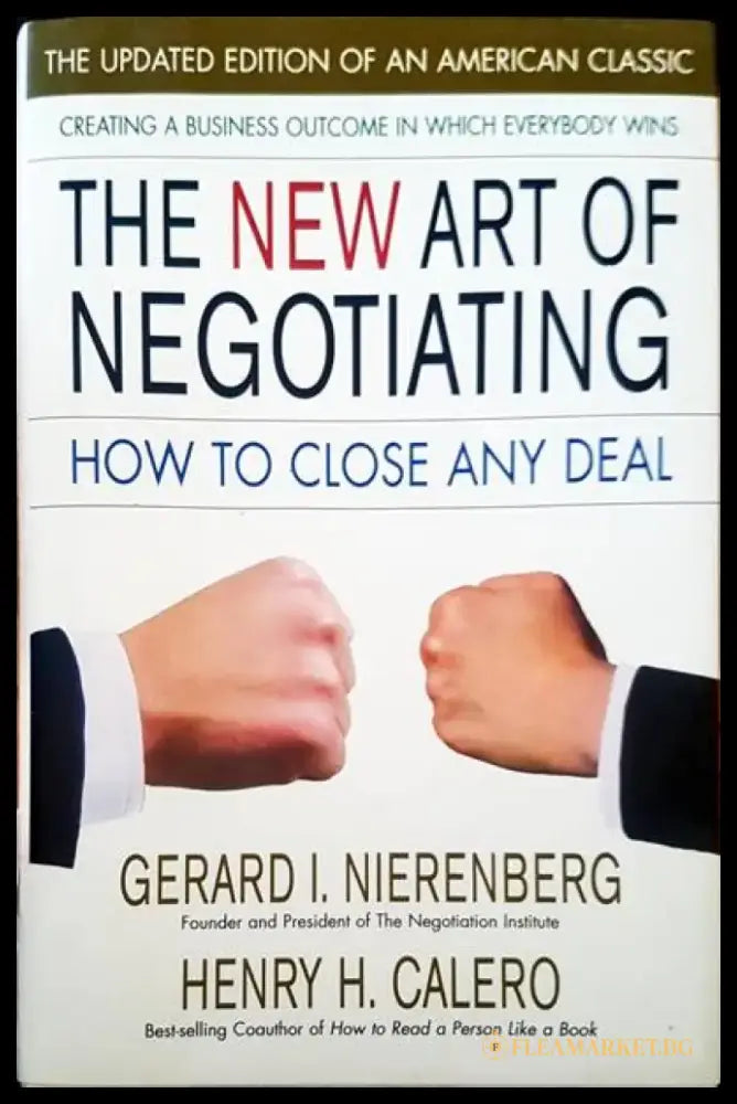 The new art of negotiating - Книги