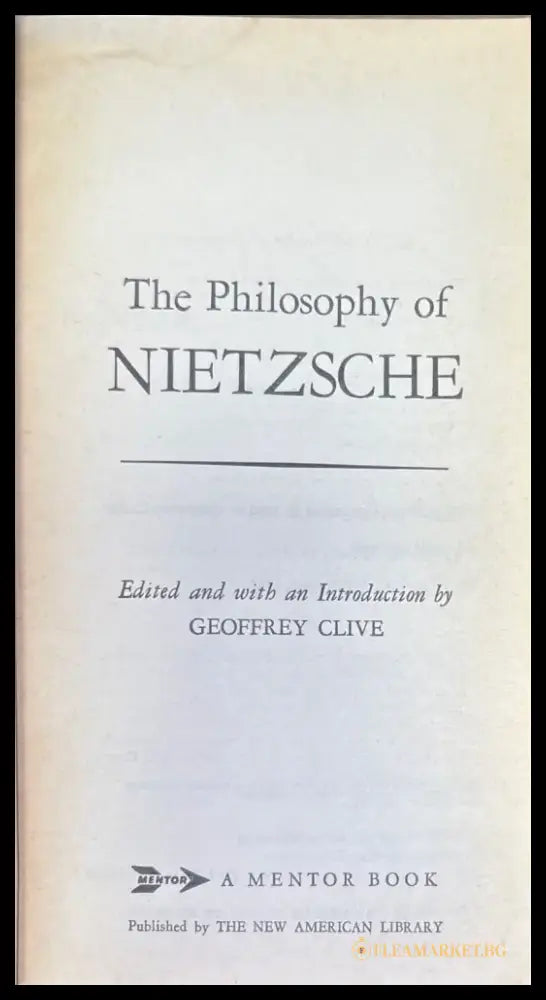 The philosophy of nietzsche (991) - Книга