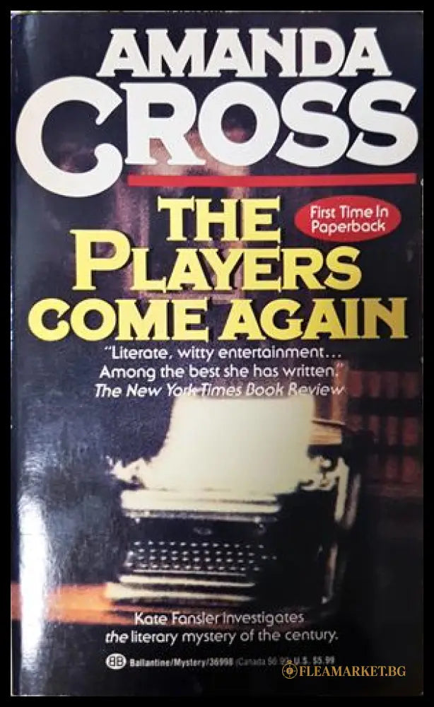 The Players Come Again - Amanda Cross