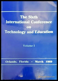 The sixth international conference on technology and education. Volume 1 - Книги