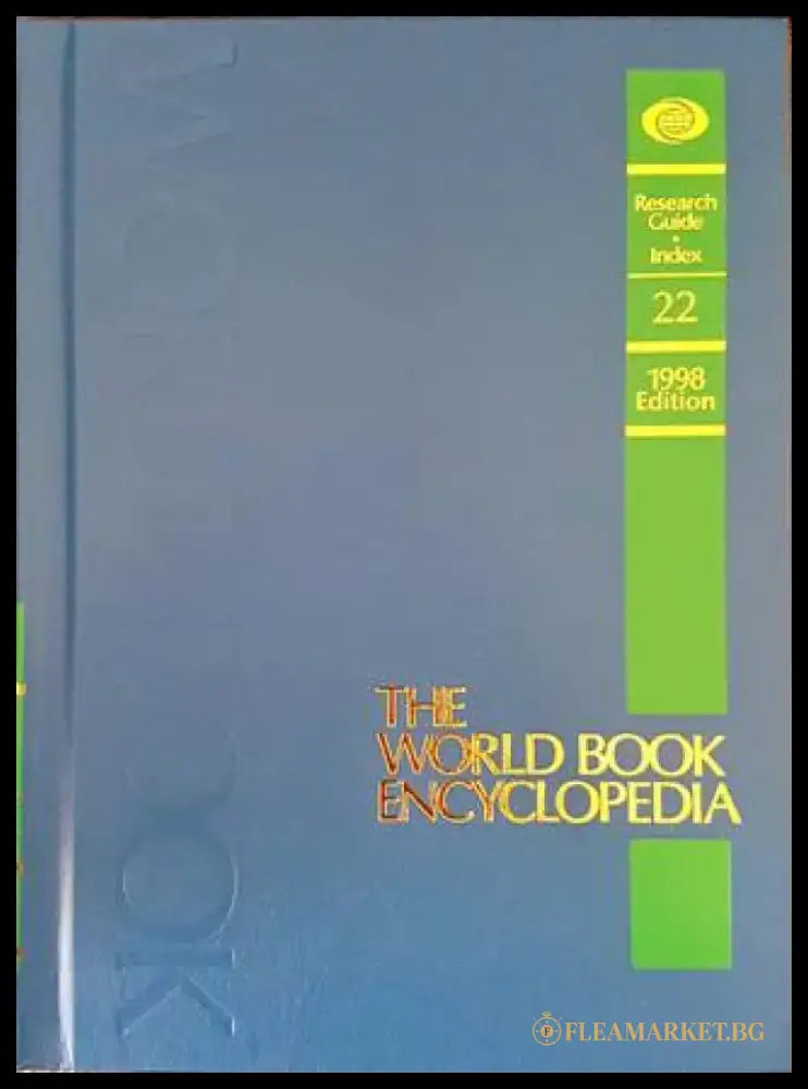 The World Book Encyclopedia. Vol. 22 Research Guide & Index (555) - Книга
