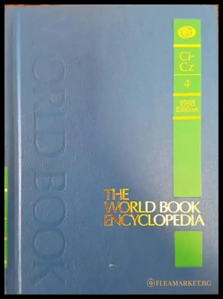 The World Book encyclopedia. Vol. 4 Ci-Cz - Книги
