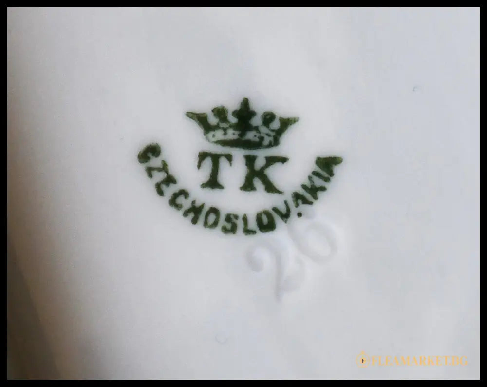 Thun - детайл маркировка TK Czechoslovakia