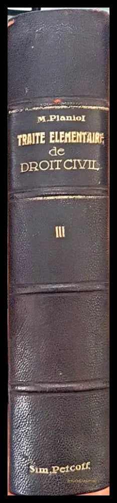 Traité Élémentaire de Droit Civil. Tome III (1099) - Книга