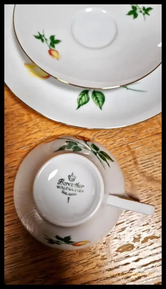 Троен сет за чай Bareuther Waldsassen - antique