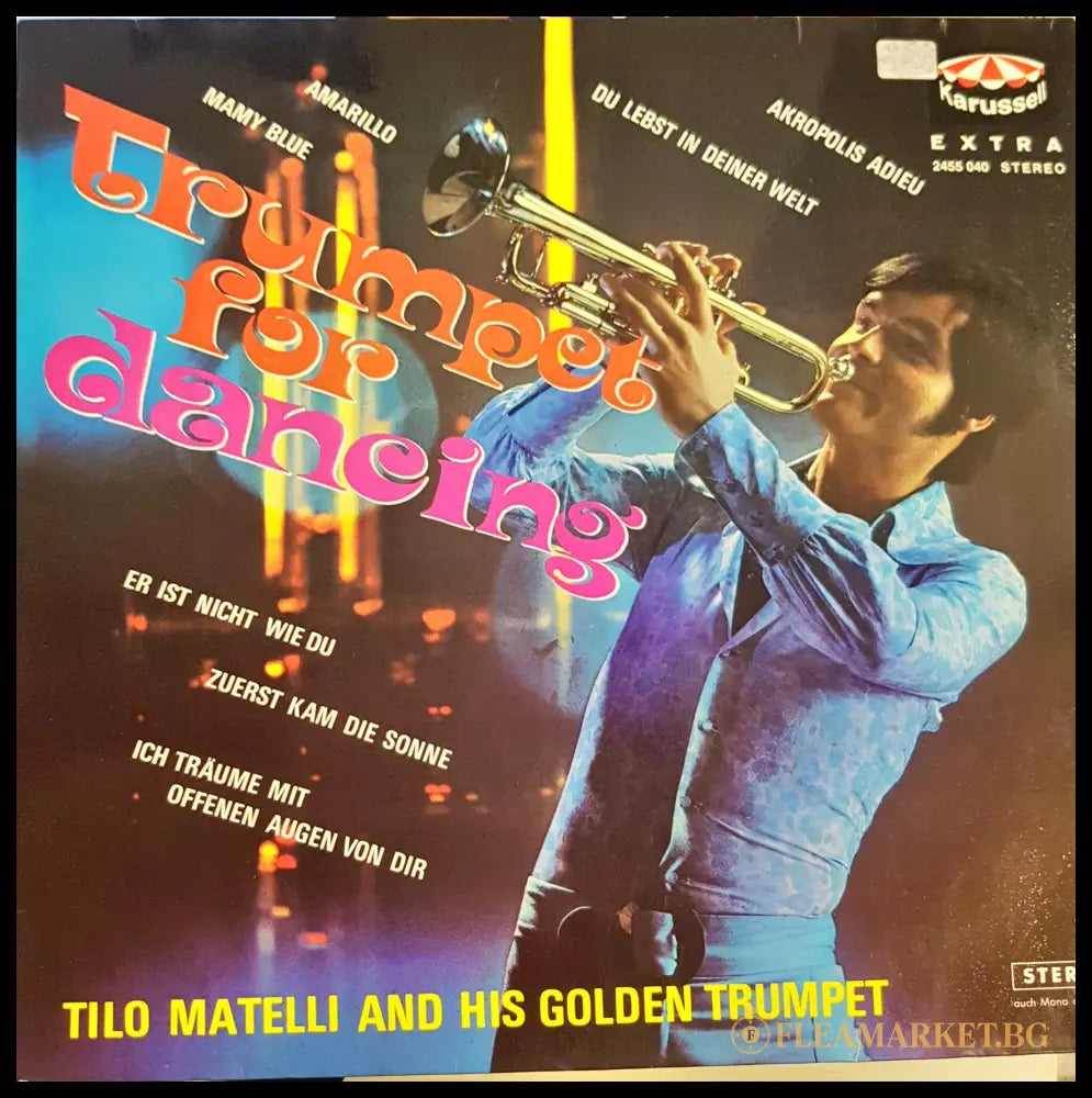Trumpet for Dancing – Tilo Matelli, предна корица